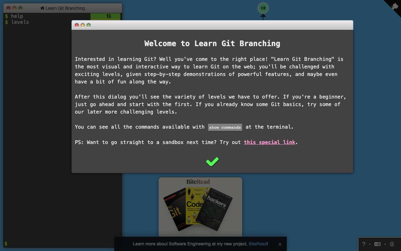 Learn Git Branching 미리보기